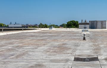 Crew commercial flat roofing